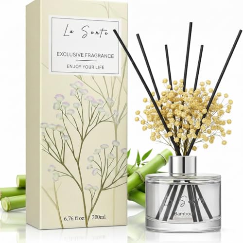 La Sente Natural Bamboo Reed Diffuser