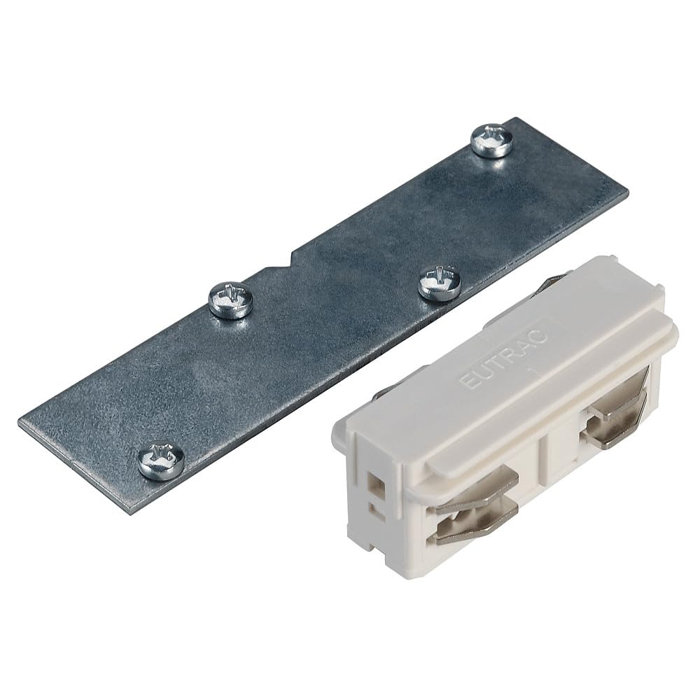 SLV Eutrac Längsverbinder für 3P.-Einbauschiene Weiß SLV 1001539
