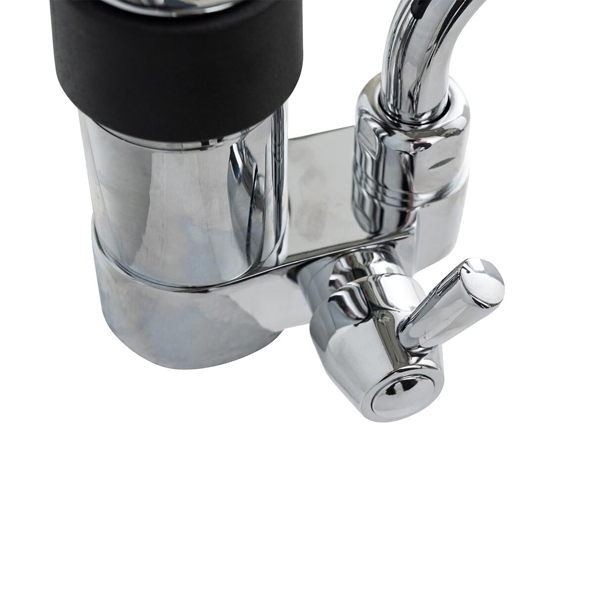 GastroHero Einloch Geschirrwaschbrause Profi 200 mit Mischbatterie Schwenkhahn 400 mm Gastro Spülbrause Federbrause für Gewerbespüle Gastronomie Spültischarmatur