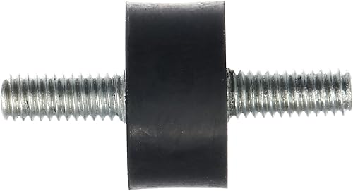 Miniatura 6 de X AUTOHAUX 4 unids M4 coche anti vibración goma aislador amortiguador 0.591x0.315 in caucho bobina montaje amortiguador montajes para compresores