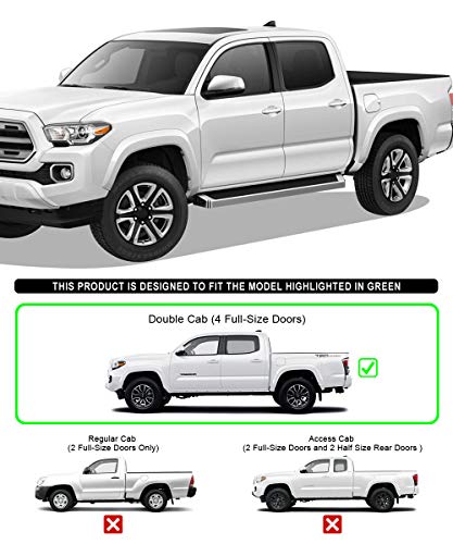Estribos Running Boards APS 6in para Toyota Tacoma miniatura 2
