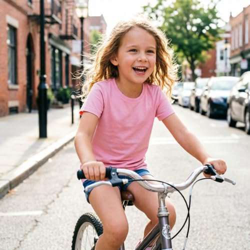 Image of Girls /Kids /Toddlers Crew Neck Cotton T-Shirts Short Sleeve Summer Basic Tops(Age 2-12Y)