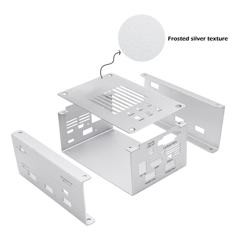 F¨¹R Mister FPGA 128 MB scheda madre V2.9 + hub USB V2.1 con guida in metallo fai da te?Kit di utilizzo per Terasic DE10-Nano Mister FPGA (nero)