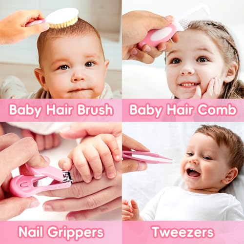 image for WXA Baby Grooming Kit, Infant Safety Care Set with Baby Nose Aspirator