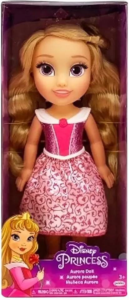 Boneca Toddler Princesas Disney Aurora 38cm Multikids - BR2142