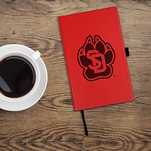 Bloc-notes South Dakota Coyotes carnet de notes université NCAA 13x21