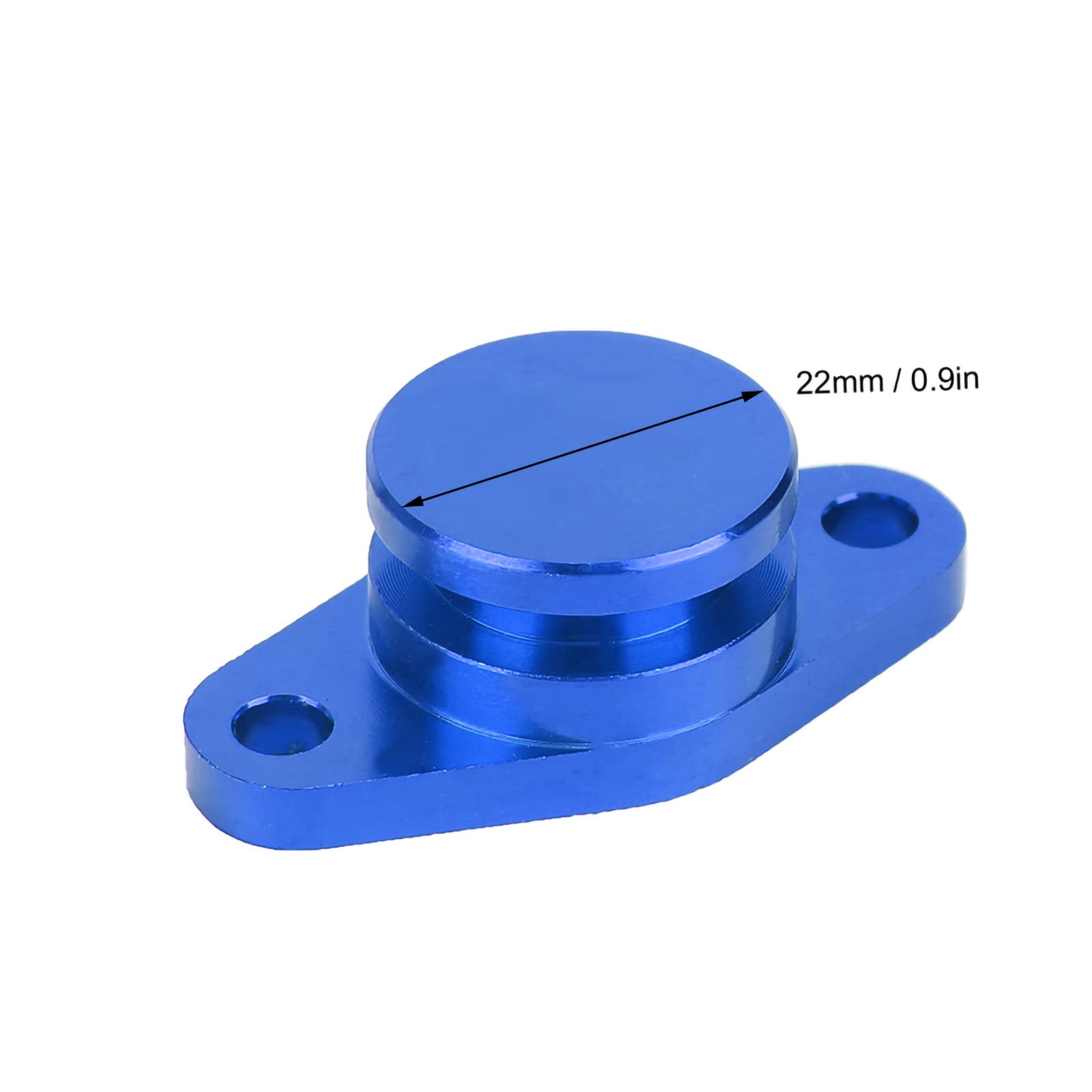 Drallklappen 6x22mm Motor Drallklappen Delete Blindstopfen Set mit Gummidichtungen für M57 / M57D25(Blau)