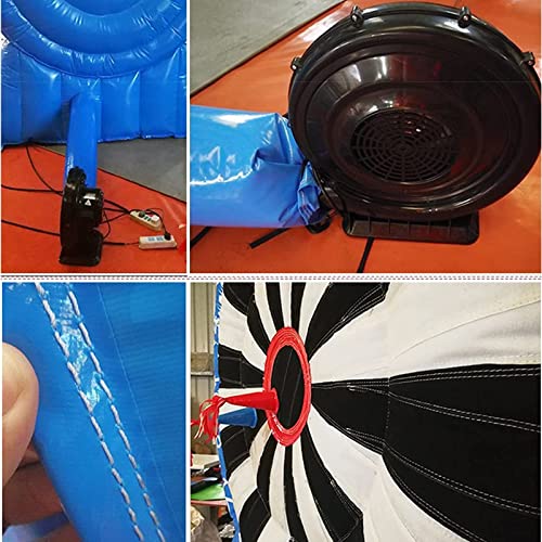 Interaktive Aufblasbare Darts Für Den Außenbereich, Fußball-Ziel, Klebeball-Fuß-Darts, Geeignet Für Sportveranstaltungen, Riesige Runde Aufblasbare Fußball-Darts, Ziel/Fußball-Dartscheibe,16Ft – Bild 5