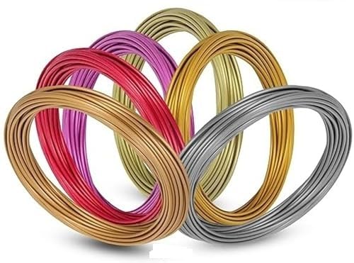 Eclet 3D Pen Filament Refill Pack for Kids – Colorful PLA | Low-Temperature Safe, 3D Printing Pen Compatible, Creative Art Craft Material-picture-11