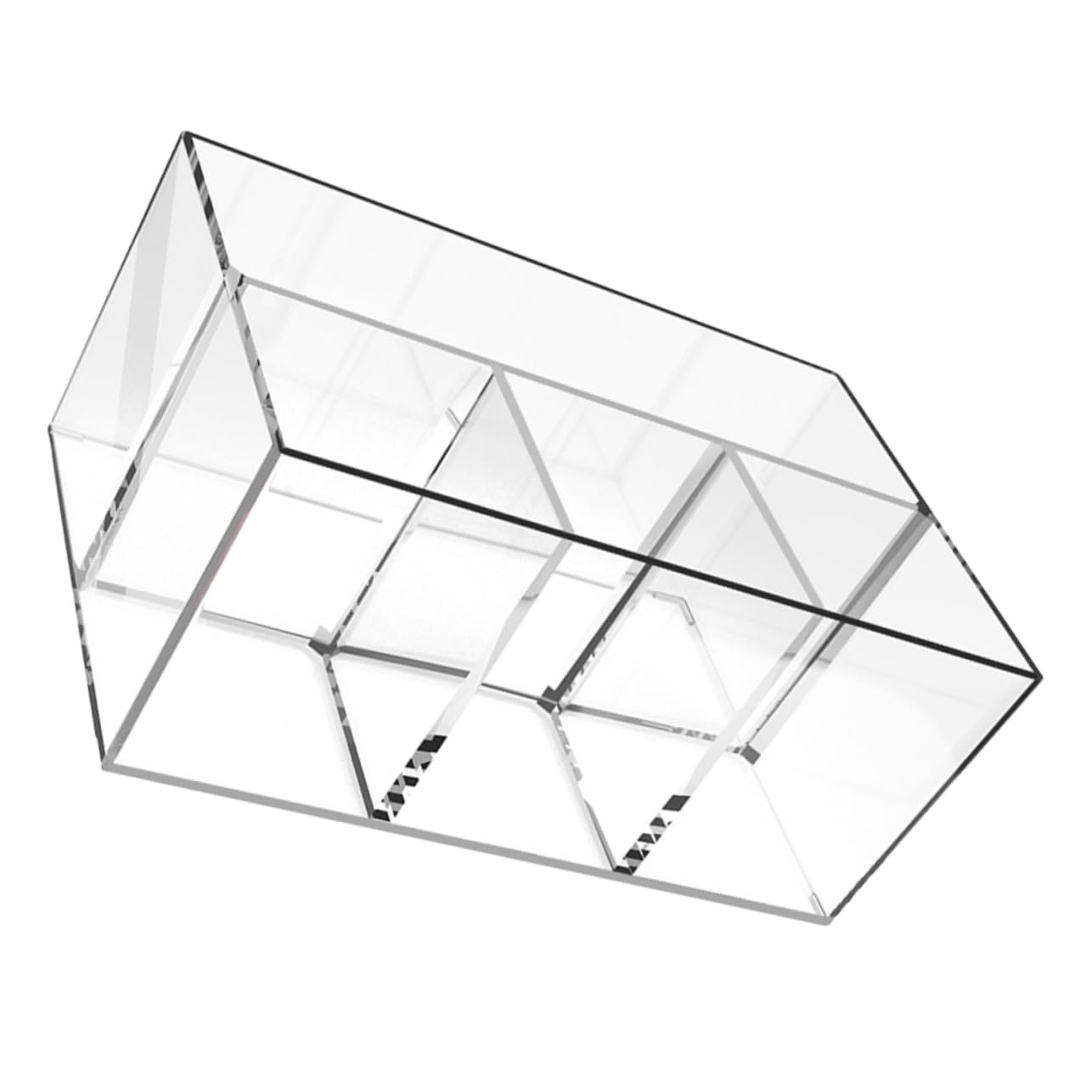 Cabilock 4 Piezas Titular De Cepillo Cosmético Organizador De Maquillaje Organizador Cosmético Perfume Bolígrafo Automático Hacer Cajones Organizadores De Maquillaje Cubierto PD Transparent