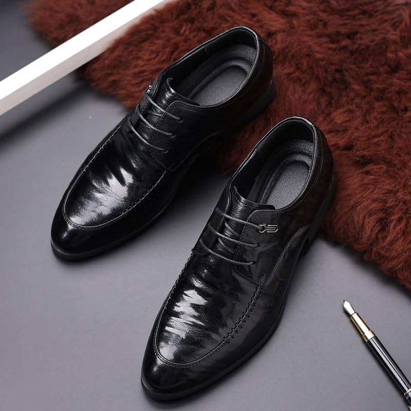 Men's Business Derby Shoes Classic Men's Leather Dress Shoes Formal Classic Business Oxford Shoes3