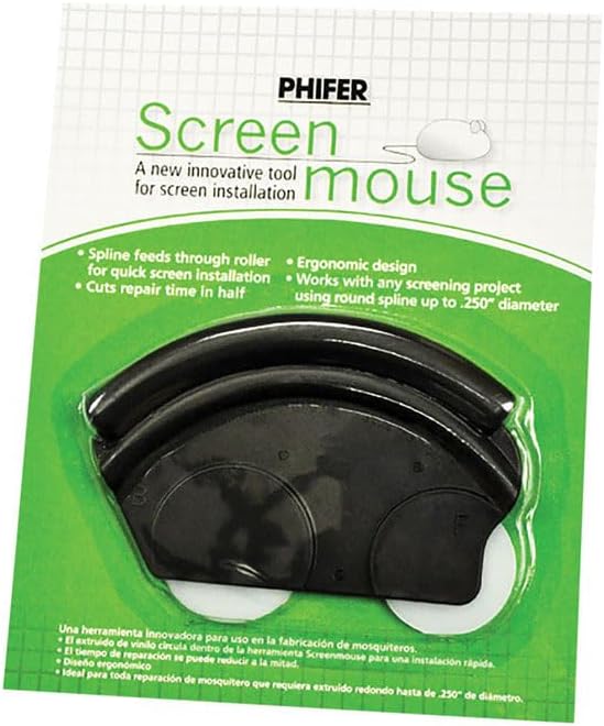 Phifer Wire Screen Mouse Plastic Left/Right Other Roller
