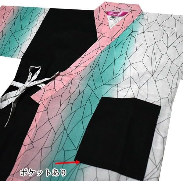 お早めに!! 和柄切り替え甚平 綿100％ 子供服 90ｃｍ 蝶