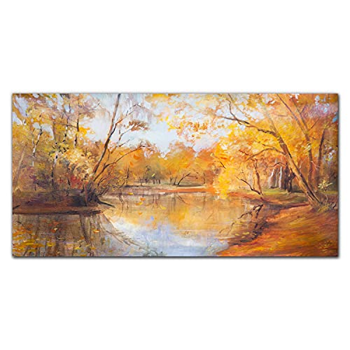Tableau en verre acrylique Coloray 100x50cm pour decoration de salon