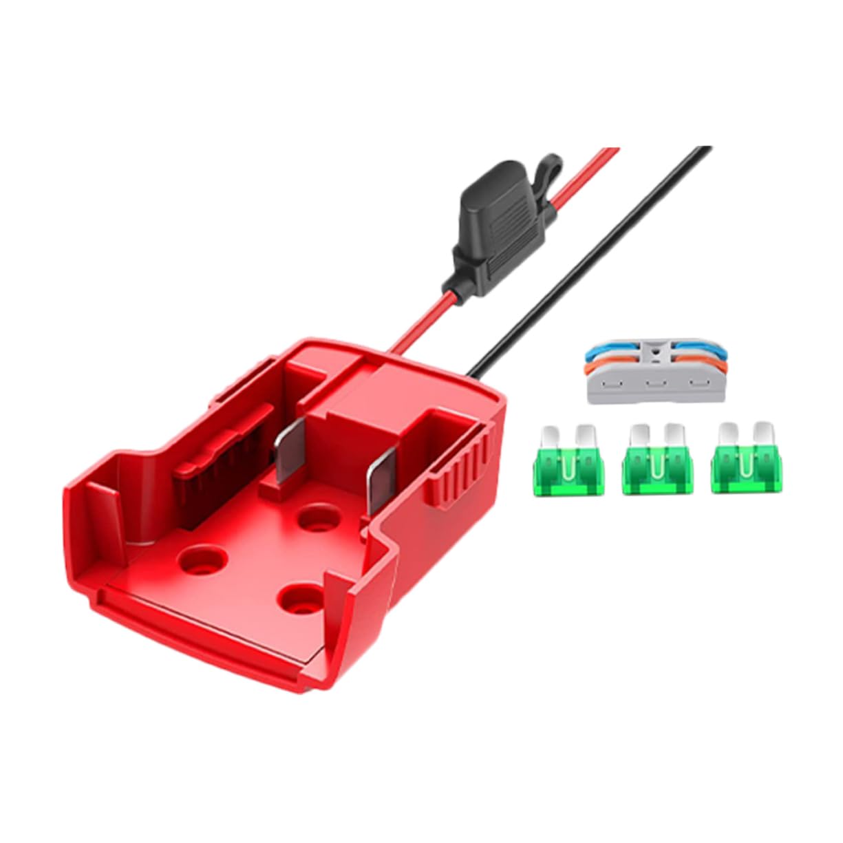 Conector de alimentación coche RC con cables de alta conductividad DIY