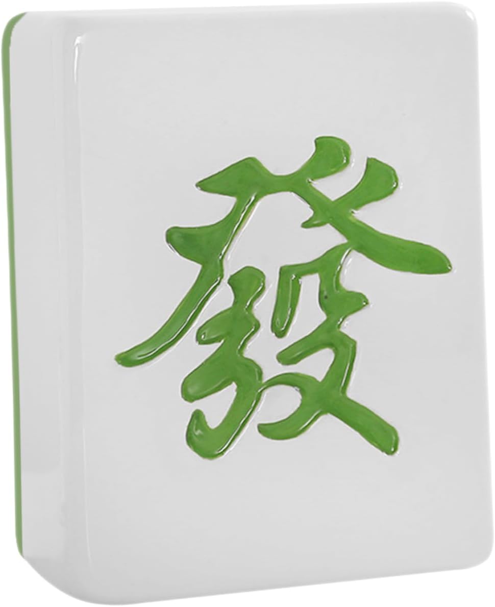 Yardwe Mahjong Piggy Bank for Boys and Girls Playroom Storage Money Saving Box