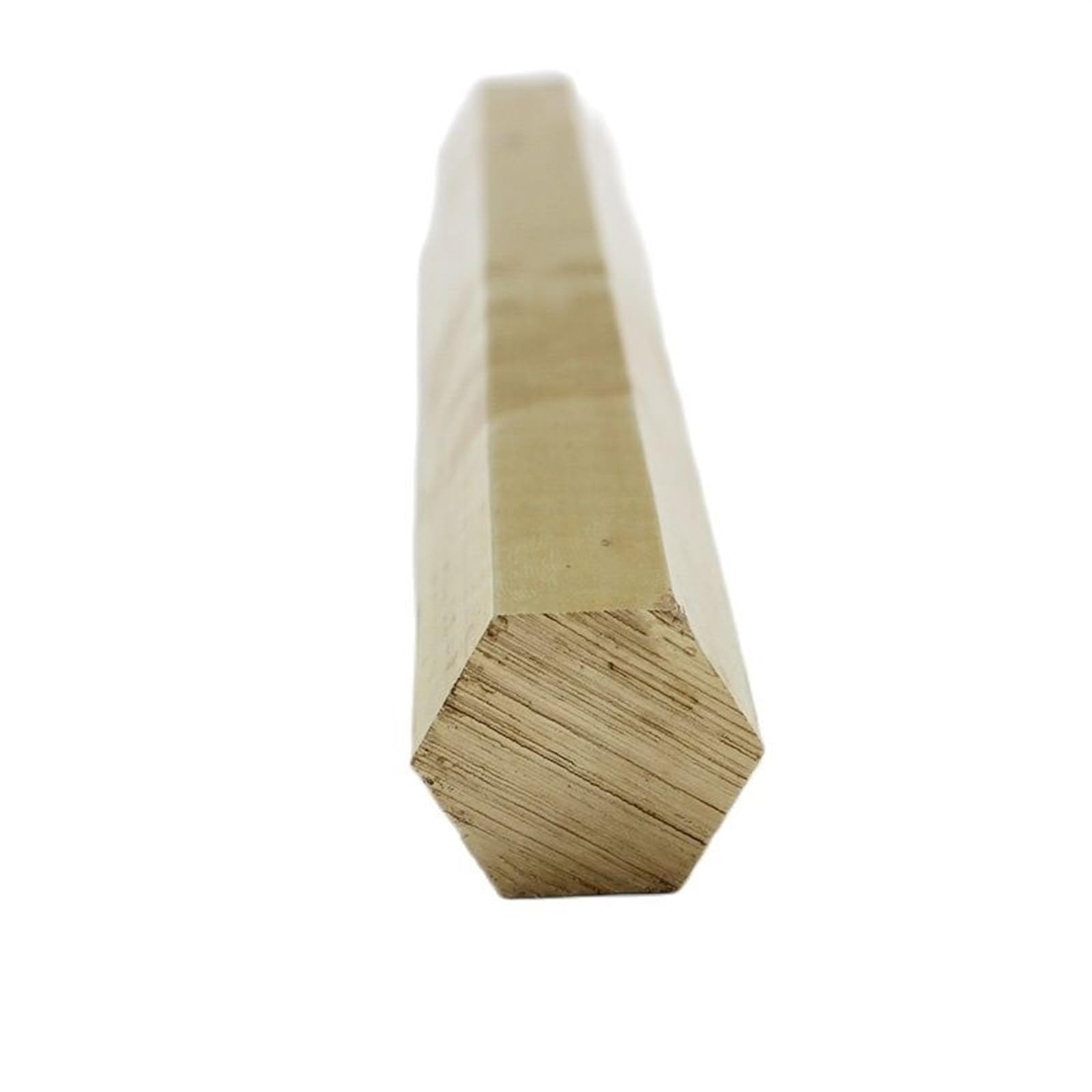 Edelstahl sechseckige Stangen, H59 Messing Sechskantstange Mehrere Größen(18x240mm)