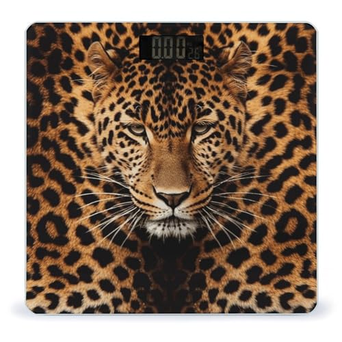 Báscula digital de vidrio templado GHEPSDW con pantalla LCD miniatura 1