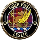 Leslie Scottish Clan Lapel Pin Badge