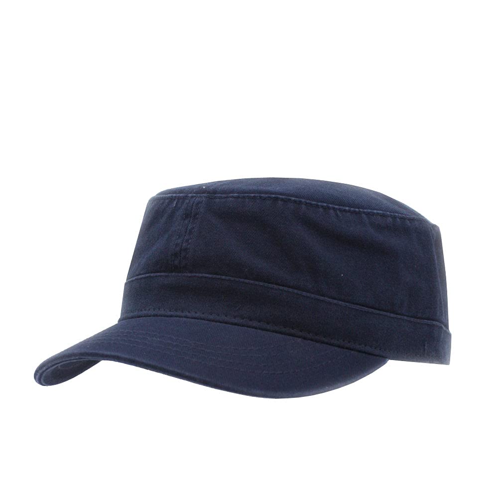 The Vintage Year Gewaschene Kadetten-Baumwoll-Twill-verstellbare Militr-Radar-Sportkappen