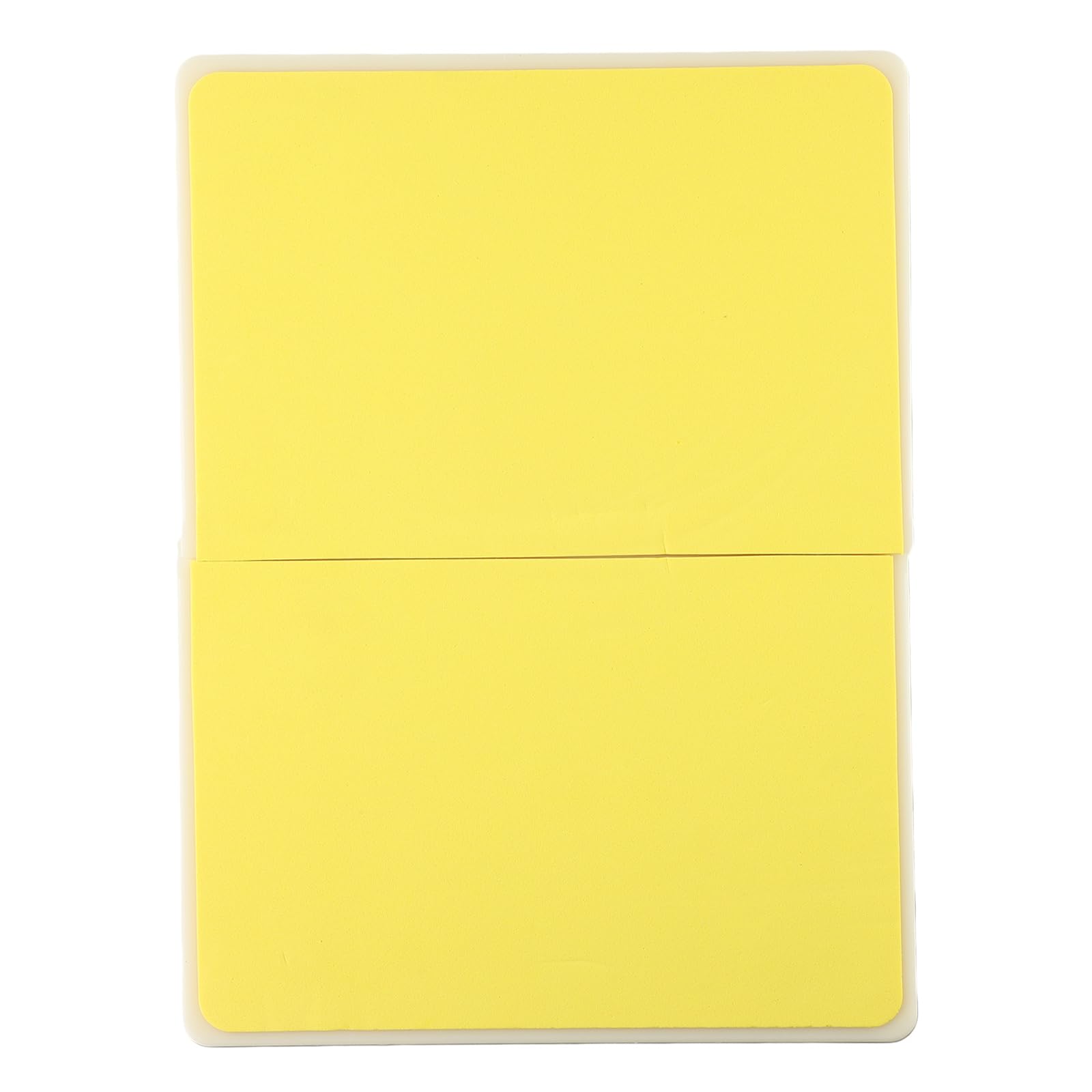 DAZZLEEX Tabla de romper Taekwondo reutilizable 31x23 cm amarillo