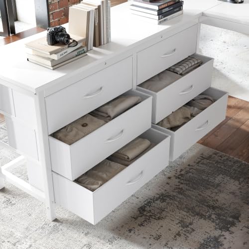 Image of Bellemave Full loft Bed with Storage Stairs, Wardrobe, Shelves, Metal Full Loft Bed Frame for Adults, Kids, Teens, White
