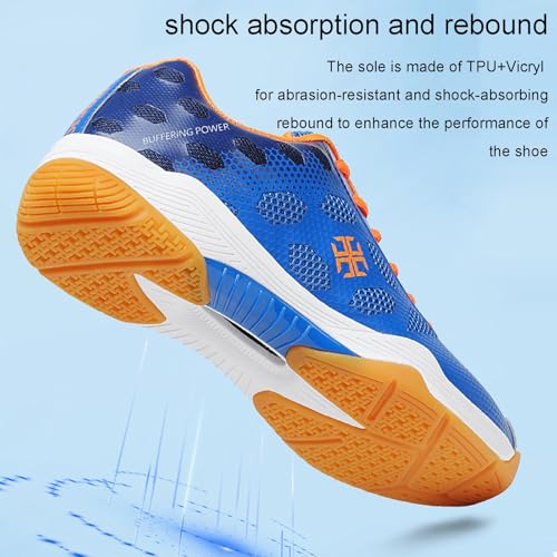 Chaussures d'entraînement squash et tennis légères pour hommes actifs - 6