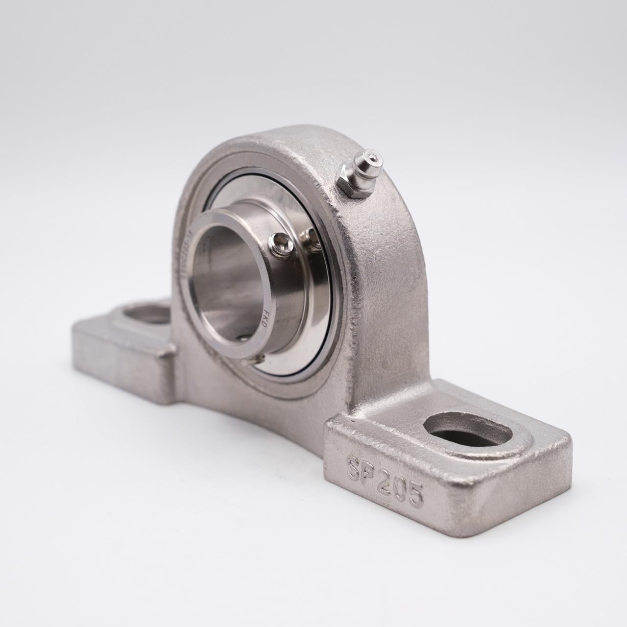 AJANTA INDUSTRIAL SUCSP206-17 Stainless Steel Pillow Block Bearing 1-1/16