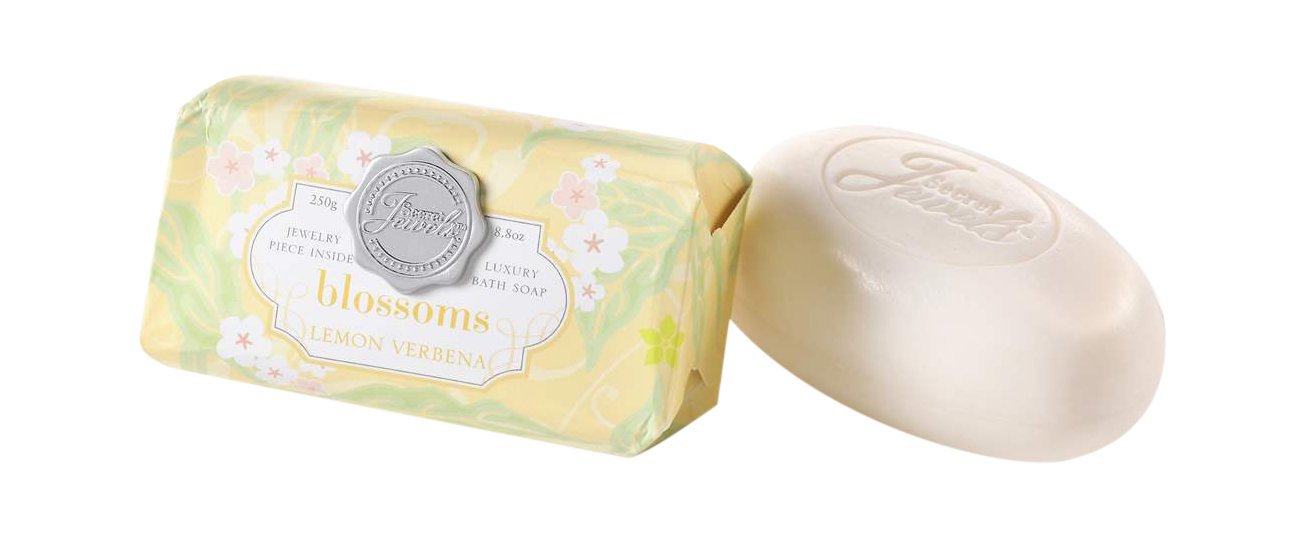 Lemon Verbena Scented Blossoms Luxury Bath Soap