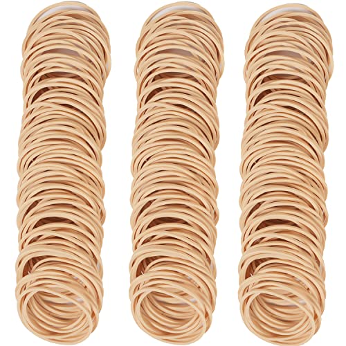 AMUU Rubber Bands Size16 Elastic Rubber Band #16 Beige 500Pcs For Office Supplies File Folders Litter Box image 6