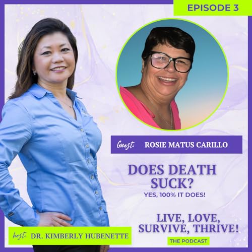 Does Death Suck? Yes, 100% it Does! with Rosie Matus Carillo cover art