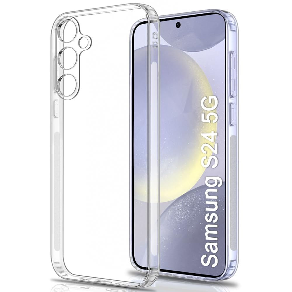 Inktree Samsung Galaxy S24 5G Back Cover | Slim Soft Back Case for Samsung Galaxy S24 5G (Transparent) (B0CV4H4P2S) Amazon Price History, Amazon Price Tracker