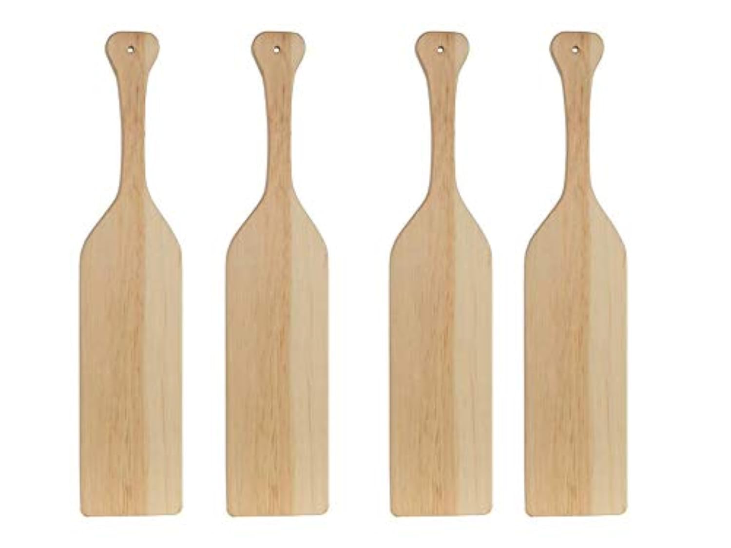 Walnut Hollow Wood Paddles for Arts, Crafts, Sorority, Fraternity & Home Decorating (4-Pack)