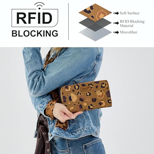 Image of X Wrangler Wristlet Western Wallet Boho Aztec Credit Card Holder for Women