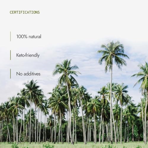 Image of Kapiva Virgin Cold-Pressed Coconut Oil, 100% Pure, Unrefined, Vegan, Keto Friendly, 1000ml, for Cooking, Hair and Skin Care