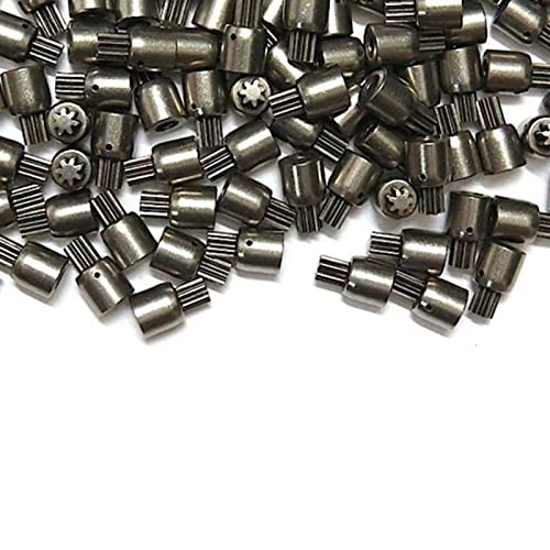 ZYWUOY 7 Zähne Getriebe Das Zahnrad 4,98 mm Schaftdurchmesser 2106 Elektroschlüssel Motor Getriebe 7T