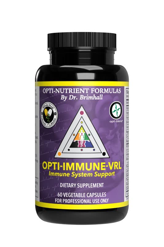 Optimal Health SystemsImmune VRL | 7 Vitamin + 12 Nutrient Blend | Pomegranate Extract, Astragalus, Brocolli | Spleen, Thymus, Lymph, Tonsil & Parotid Support | 60 Capsules