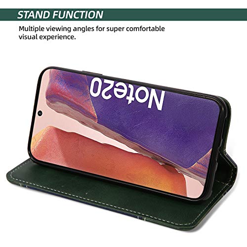 BoxTii Cover per Galaxy Note 20, Custodia in PU