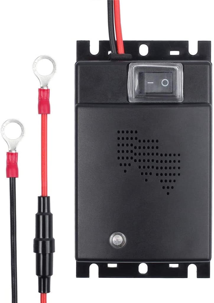 Répulsif à ultrasons pour souris, TOTMOX 12 V pour véhicule de voiture, rat, rongeur, animal, répulsif avec fonction flash LED, repousse en toute sécurité les parasites