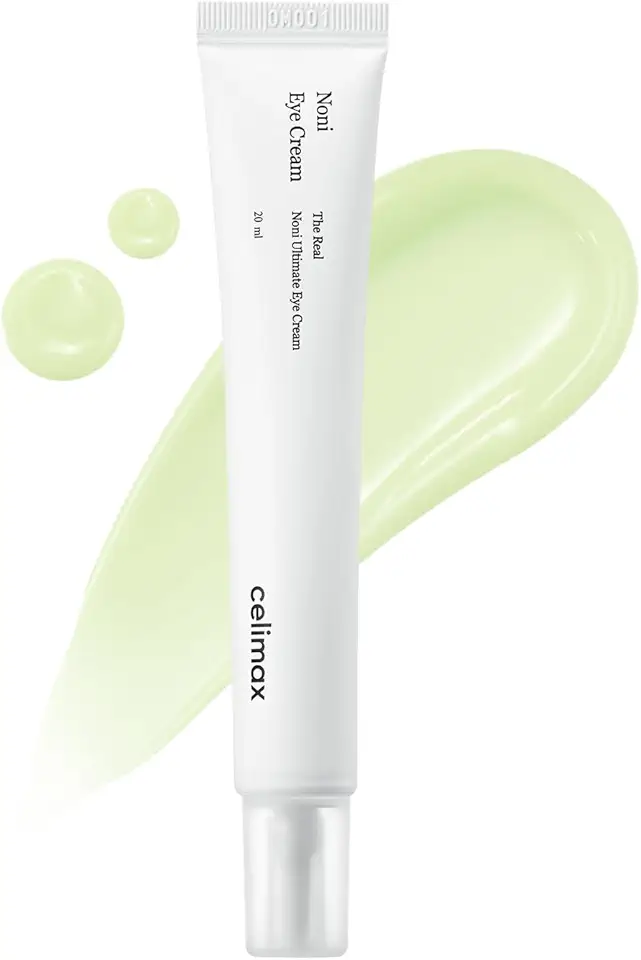 celimax Creme Para Os Olhos Real Noni, Com Extrato De Noni E Bakuchiol (Retinol), Para Rugas, Pés De Galinha E Olheiras, Olheiras, Hidratante, Pele Sensível, 20Ml