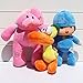 zcm Giocattolo Peluche 3pcs Pocoyo Elly Pato Duck Elephant Farciti Animali Giocattoli di Peluche Bambole Morbide 23-30 Cm