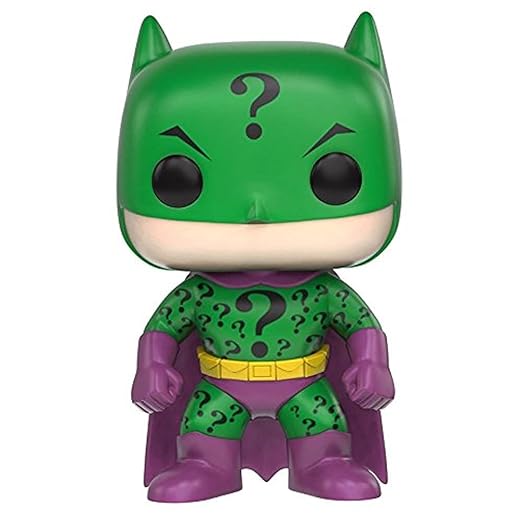 Funko Pop Heroes Villains As Batman Riddler Action Figure
