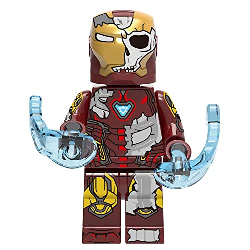 HQSGDMN Mini-Figurenblöcke,Adventskalender Jungen und Mädchen,Kompatibel mit Lego Super Hero Eisenmann Spiderman-Serie… – Bild 7