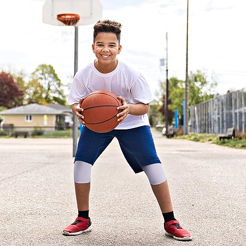 3 Pcs 3/4 Boys Compression Leggings Youth Basketball Quick Dry Base Layer Athletic Tights for Sports Workout Running4