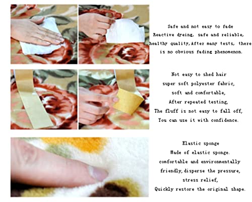 Dancer Badematte Set 3 Teilig Polyesterfaser,Haustiermuster Toilettenmatte Set 3D Muster für Wohnzimmer Schlafzimmer… – Bild 5