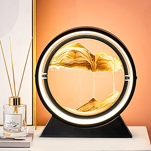 Quicksand table lamp 10 inch décoration salon chambre lumière USB