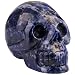 rockcloud Healing Crystal Stone Human Reiki Skull Figurine Statue Sculptures Sodalite 3"