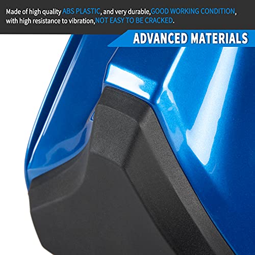 Motorrad Hinten Sozius Solo Sitz Gugel Höcker Abdeckung Harte ABS Verkleidung Heckteil für GSX-S GSXS 750 GSXS750 GSX-S750 2017 2018 2019 2020 2021 2022 2023 Zubehör (Blau)