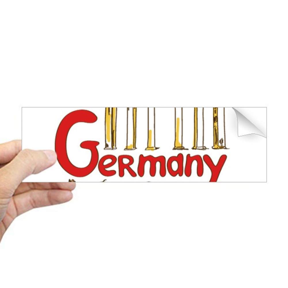 Sticker rectangulaire fenêtre motif germanique autocollant vitre transparent