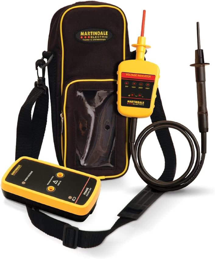 Martindale VIPD138-S Safe Isolation Voltage Indicator and Proving Unit Kit, GS38 Compliant, 50โ600V AC/DC